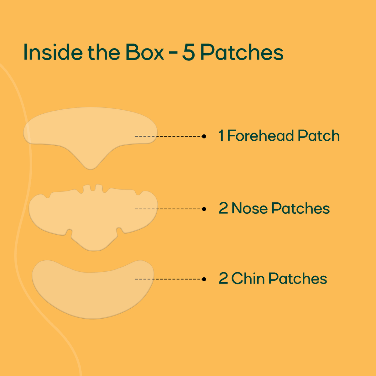 Face Acne Pimple Patch - Pack of 5