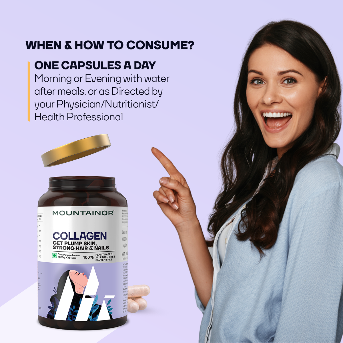 Glutathione + Collagen + Clear Biotics 60 caps each (Combo Pack) & Get FREE Gift (Sunscreen Stick + Anti Acne UV Gel + Under Eye Patch)