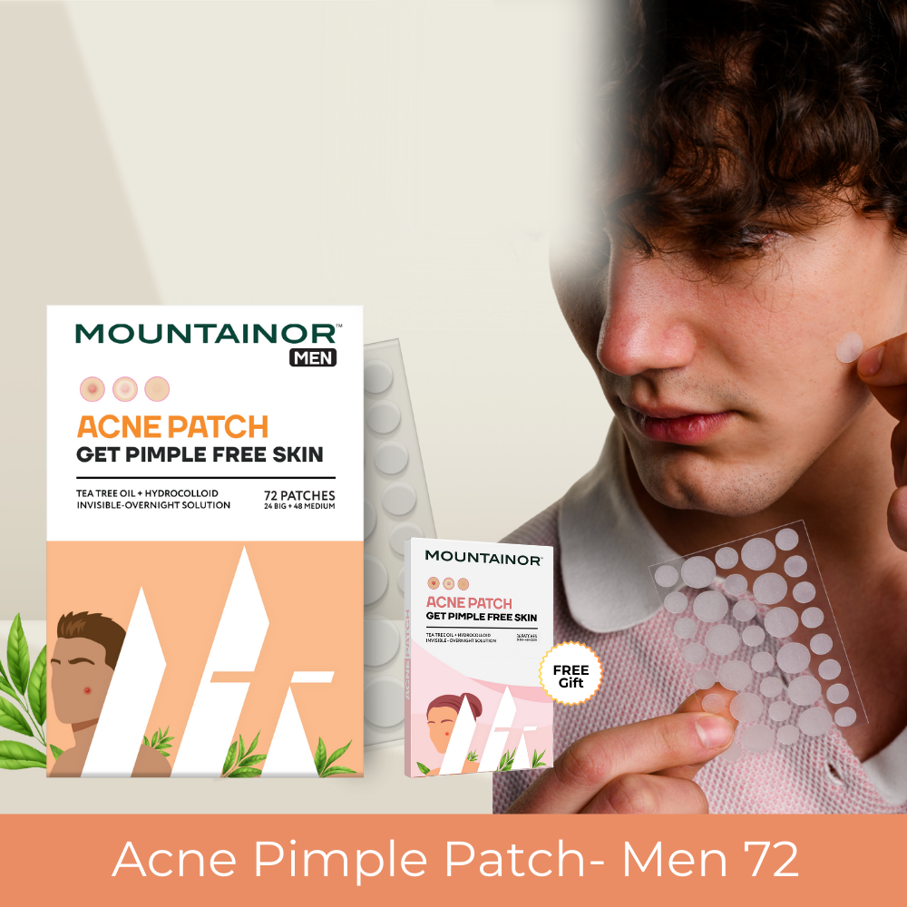 Acne Pimple Patch for Men 72 Patches for Clear, Blemish-Free Skin || Acne Pimple Patch - Unisex 36 For FREE