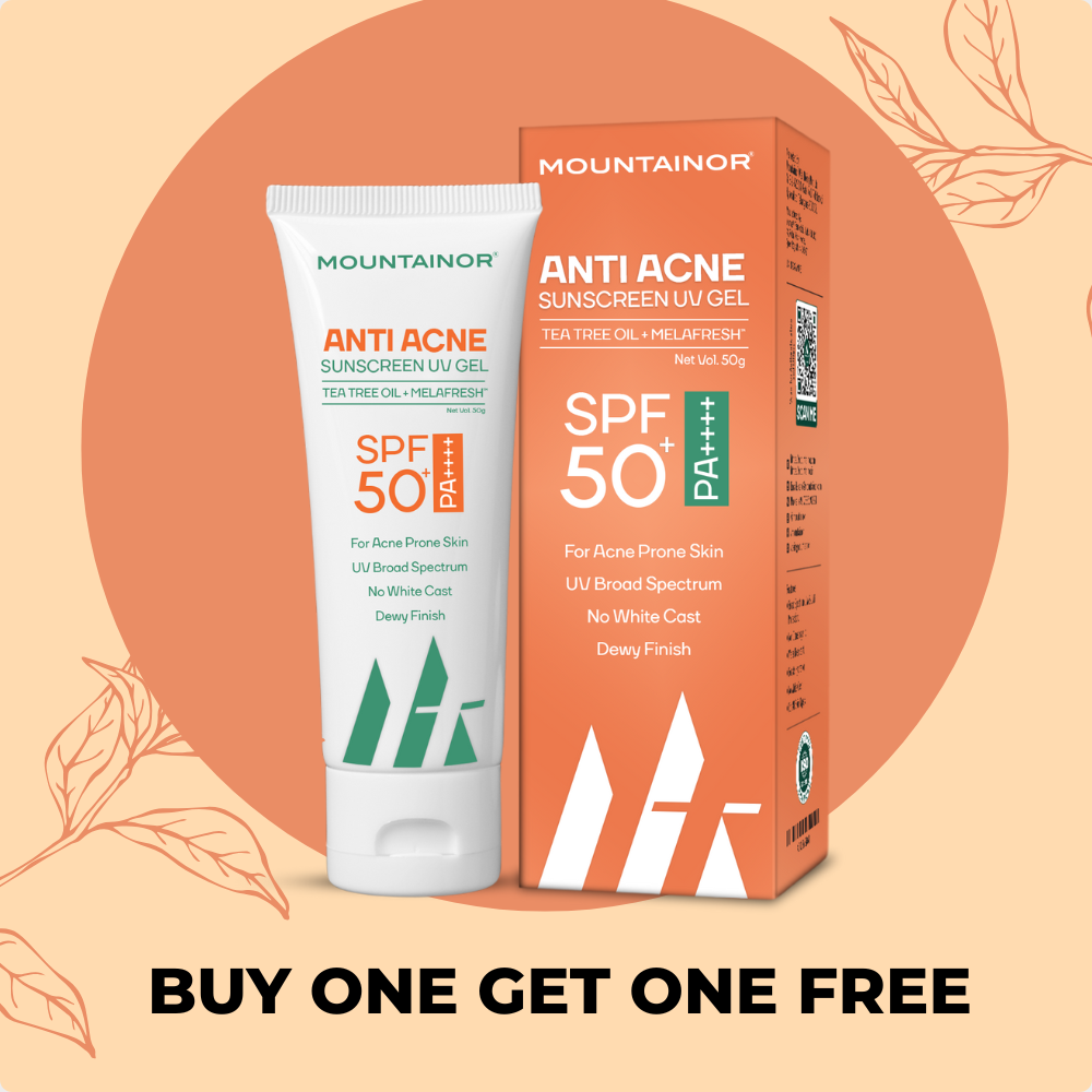 Anti Acne UV Sunscreen Gel | Buy 1 Get 1 Free