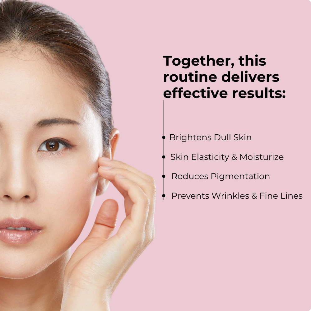 Ultimate Glow: Glowcin & Collagen Combo Pack ( Get FREE Gift)