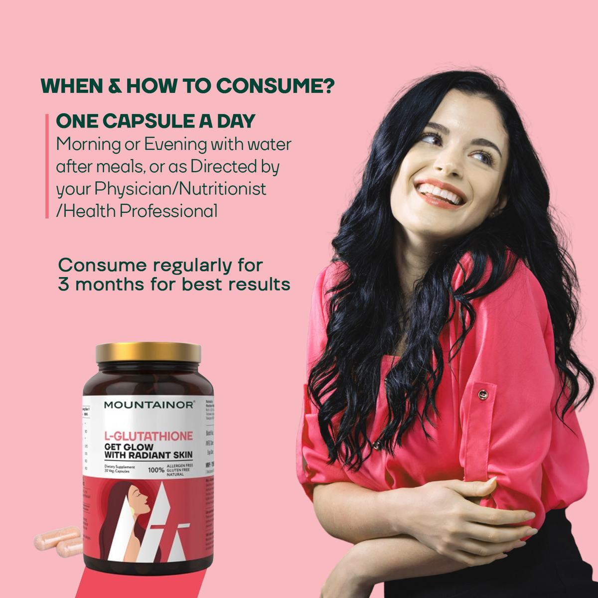 Glutathione + Collagen + Clear Biotics 60 caps each (Combo Pack) & Get FREE Gift (Sunscreen Stick + Anti Acne UV Gel + Under Eye Patch)
